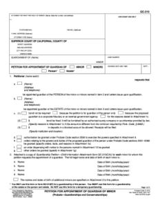 125 Printable Temporary Guardianship Agreement Forms And Templates