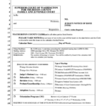 13 Washington Superior Court Forms And Templates Free To Download In PDF