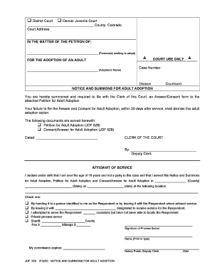 17 Printable Printable Adoption Papers Forms And Templates Fillable 