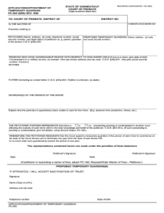 20 Printable Probate Court Forms Ct Templates Fillable Samples In PDF