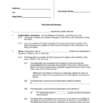 2012 2021 Form GA Petition For Divorce Fill Online Printable Fillable
