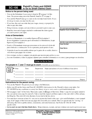 2012 Form CA SC 100 Fill Online Printable Fillable Blank PdfFiller