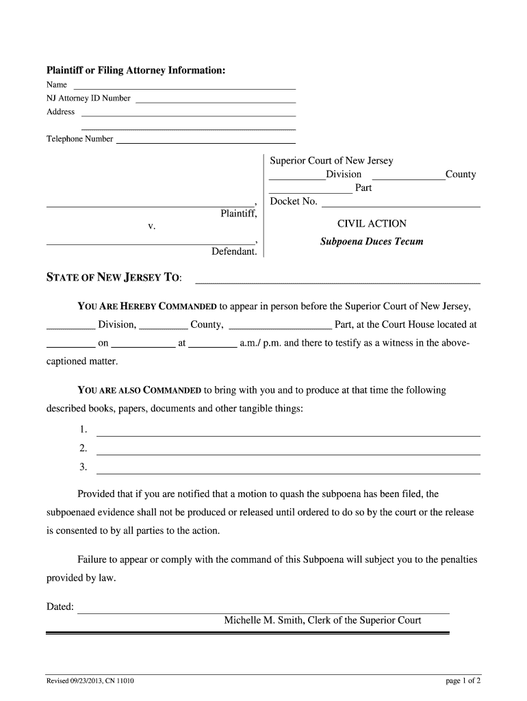 2013 2021 Form NJ CN 11010 Fill Online Printable Fillable Blank 