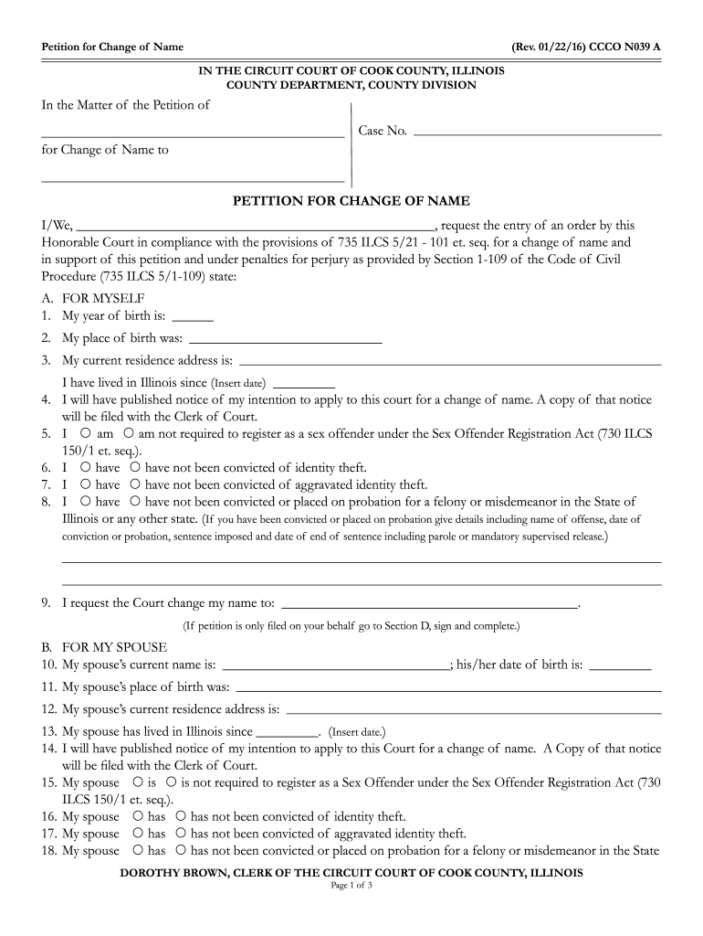 2016 2021 Form IL CCCO 0039 A Cook County Fill Online Printable 