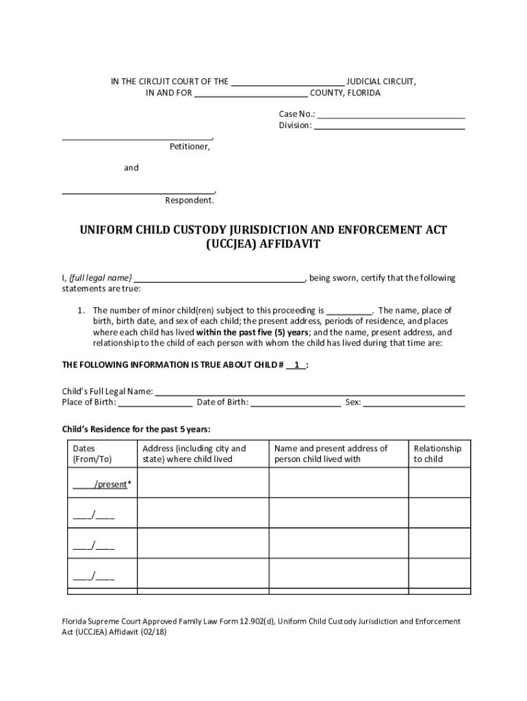 2018 2021 Form FL 12 902 d Fill Online Printable Fillable Blank 