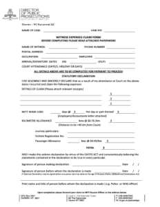 21 Printable Statutory Declaration Witness Forms And Templates