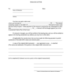 22 Printable Demand Letter Forms And Templates Fillable Samples In