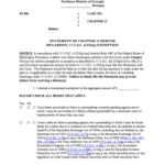 23 Printable Chapter 13 Bankruptcy Forms Templates Fillable Samples