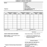 23 Printable Volunteer Hours Timesheet Forms And Templates Fillable