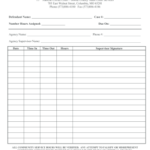 23 Printable Volunteer Hours Timesheet Forms And Templates Fillable