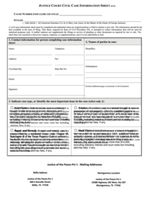 96 Texas Court Forms And Templates Free To Download In PDF