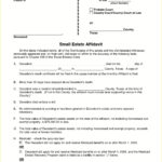 Affidavit Of Heirship Form Texas Form Resume Examples Nvq1P768kR