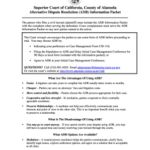 Alameda Superior Court Adr Packet Pdf Fill Online Printable