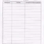 Alcoholics Anonymous Attendance Form New Aa Attendance Sheet Template