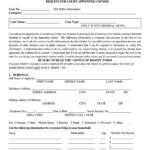 Application For Court Appointed Attorney Oklahoma Fill Out And Sign