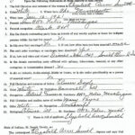 Application For Marriage License Female