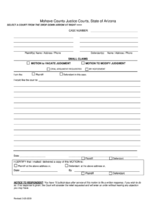 Arizona Small Claims Dismissal Form Fill Online Printable Fillable