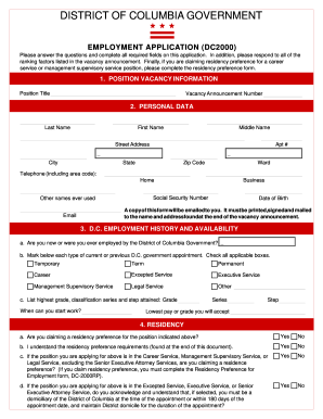 Bill Of Sale Form District Of Columbia Securirty Affidavit Form 