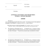 Bill Of Sale Form Illinois Forms For Divorce Without Minor Children