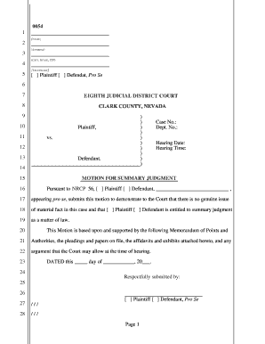 Bill Of Sale Form Nevada Joint Petition No Children Form Templates 