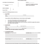 Bill Of Sale Form Oregon Inheritance Affidavit Form Templates