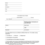 Bill Of Sale Form Utah Findings Of Fact Form Templates Fillable