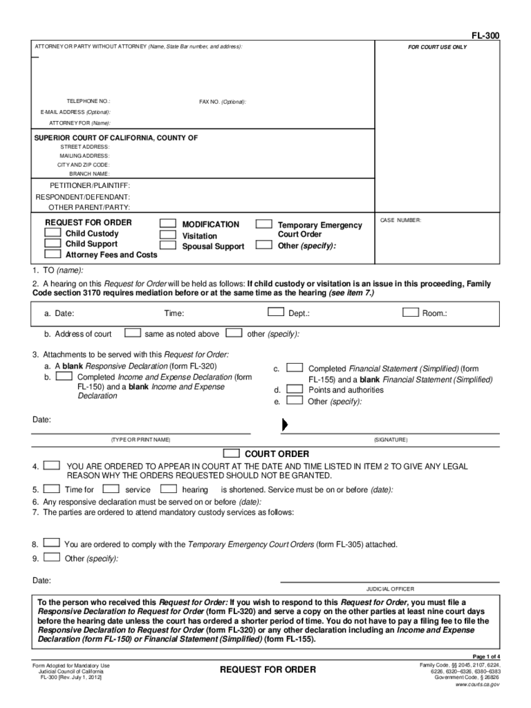 Child Custody Form 44 Free Templates In PDF Word Excel Download