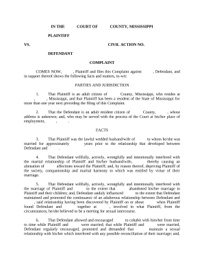 Civil Action Forms US South PDFfiller Page 4