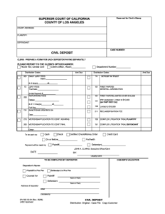 Clerk Depositor Jury Fill Online Printable Fillable Blank PdfFiller