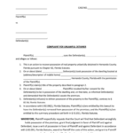 COMPLAINT FOR UNLAWFUL DETAINER Hernando Clerk Fill Out And Sign