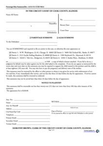 Cook County Clerk Form Printable Pdf Download