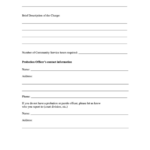 Court Ordered Community Service Sheet Printable Pdf Download