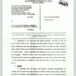 Draft Plaintiff s First Amended Original Complaint Page 1 Of 12