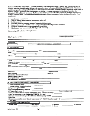 Editable Drug Evaluation For Probation Fill Print Download Forms 