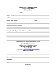 Editable Illinois Appellate Court Appearance Form Fill Out Print