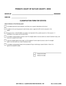 Editable Indiana Probate Forms Fillable Printable Online Forms To