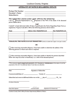 Editable State Of Virginia Probate Forms Fill Out Best Business Forms