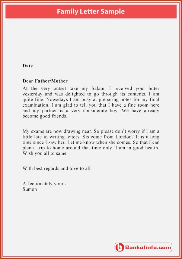 Family Letter Format Thepizzashop Co Letter To Judge Lettering Told 