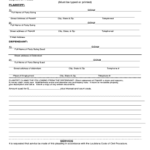 File Small Claims Court Fill Online Printable Fillable Blank