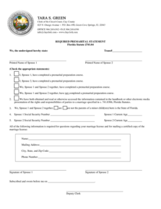 Fill Free Fillable Clay County Florida Clerk Of Court And Comptroller