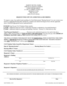 Fill Free Fillable Miami Dade County Clerk Of The Courts PDF Forms