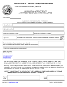 Fill Free Fillable Superior Court Of California PDF Forms