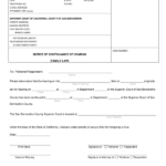 Fill Free Fillable Superior Court Of California PDF Forms