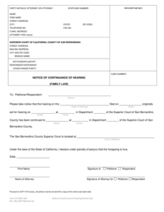 Fill Free Fillable Superior Court Of California PDF Forms