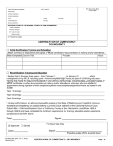 Fill Free Fillable Superior Court Of California PDF Forms