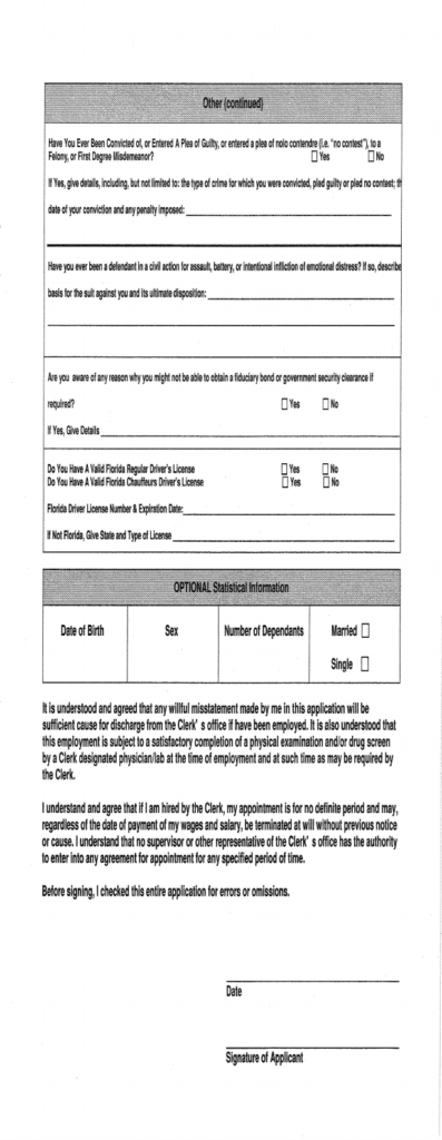 Fill Free Fillable Tara S Green CLERK OF THE CIRCUIT COURT Clay 