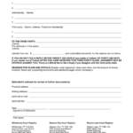 Fillable Form 4 Small Claims Court Of Yukon Third Party Claim