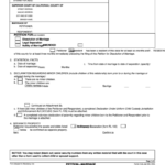 Fillable Marriage Petition Form Printable Pdf Download