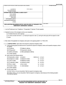 Fillable Online Alameda Courts Ca ALA FL 010 Alameda Courts Ca Fax