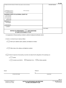 Fillable Online Courts Ca Fl374 Form Fax Email Print PdfFiller